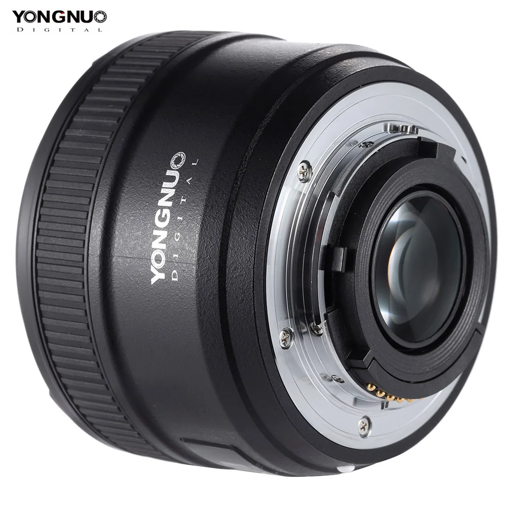 Объектив YONGNUO 50 мм F1.8 для камеры Nikon D800 D300 D700 D3200 D3300 D5100 D5200 D5300 D7000 с большой апертурой AF MF DSLR Объектив камеры