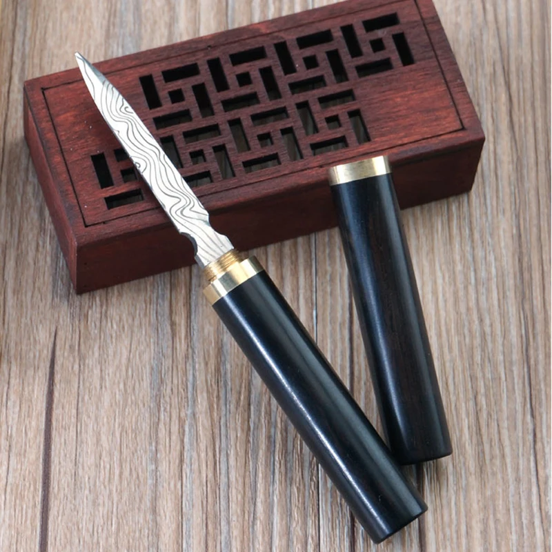 Stainless Puer Tea Knife Cutter Tools Needle Prying Handmade Tea Knife Accessories Gift Caja De Te Teaware
