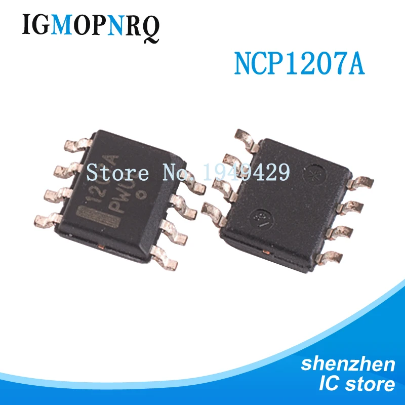 

10 шт., переключатель NCP1207A SOP-8 NCP1207 NCP1207ADR2G ncp1207ender 1207A