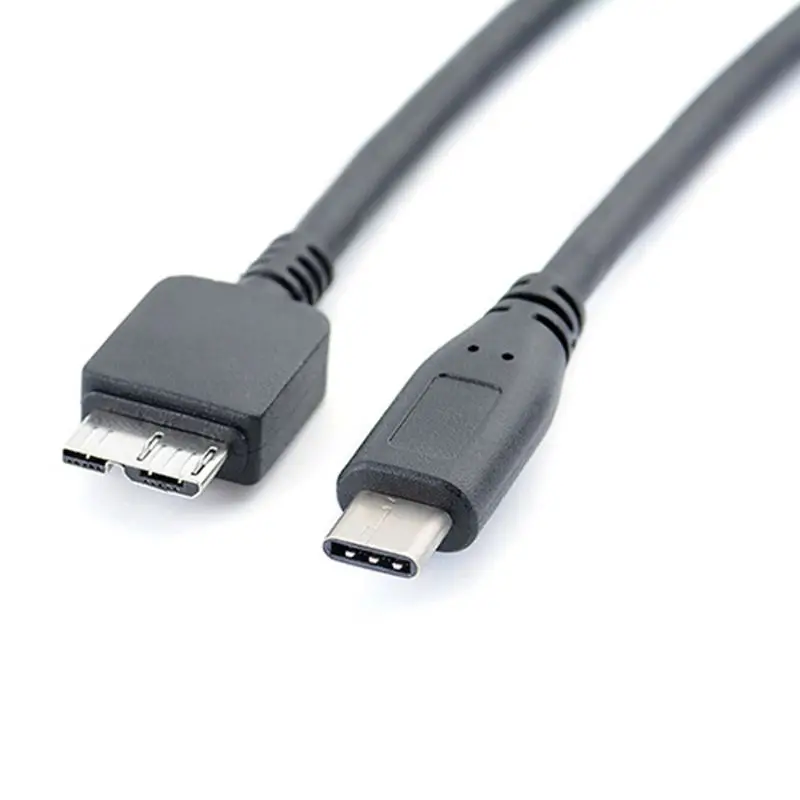 Портативный USB 3,1 type-C к USB 3,0 Micro B кабель разъем строка данных для жесткого диска смартфон мобильный телефон ПК Компьютеры