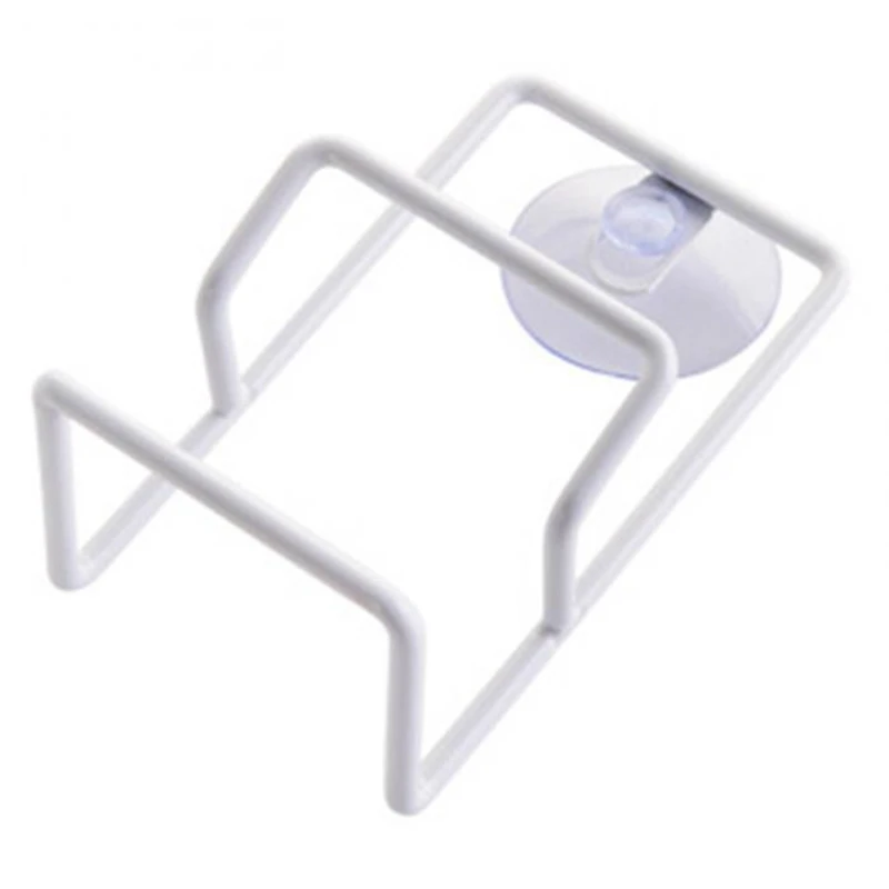 Sink Draining Brush Sponge Cleaning Cloth Rack Washing Holder Tidy Double Layers Stand Kitchen Supplies White | Обустройство дома