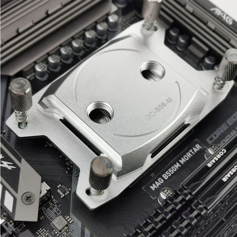 OCOCOO CPU насадка для водяного охлаждения полностью Металлическая серия Stealer Intel/ AMD