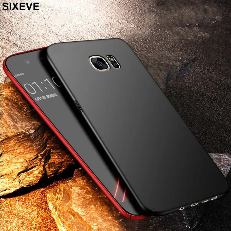 Ультратонкий чехол для Samsung Galaxy S6 S7 Edge S8 S9 Plus Note8 Note9 J5 J7 Pro J6 A3 A5 A7 2017 A6 A8 2018 жесткий чехол для телефона из ПК|Специальные чехлы| | АлиЭкспресс