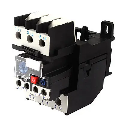 

Ui AC 380V Ith 6A Breaker Volt JR28-40 1NO 1NC 3 Pole Thermal Overload Relay