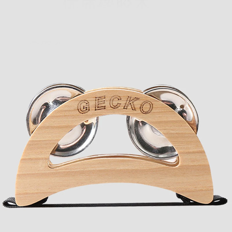 GECKO эллиптический Cajon Box барабаны компаньон аксессуар для ног Jingle бубен для ручных ударных инструментов