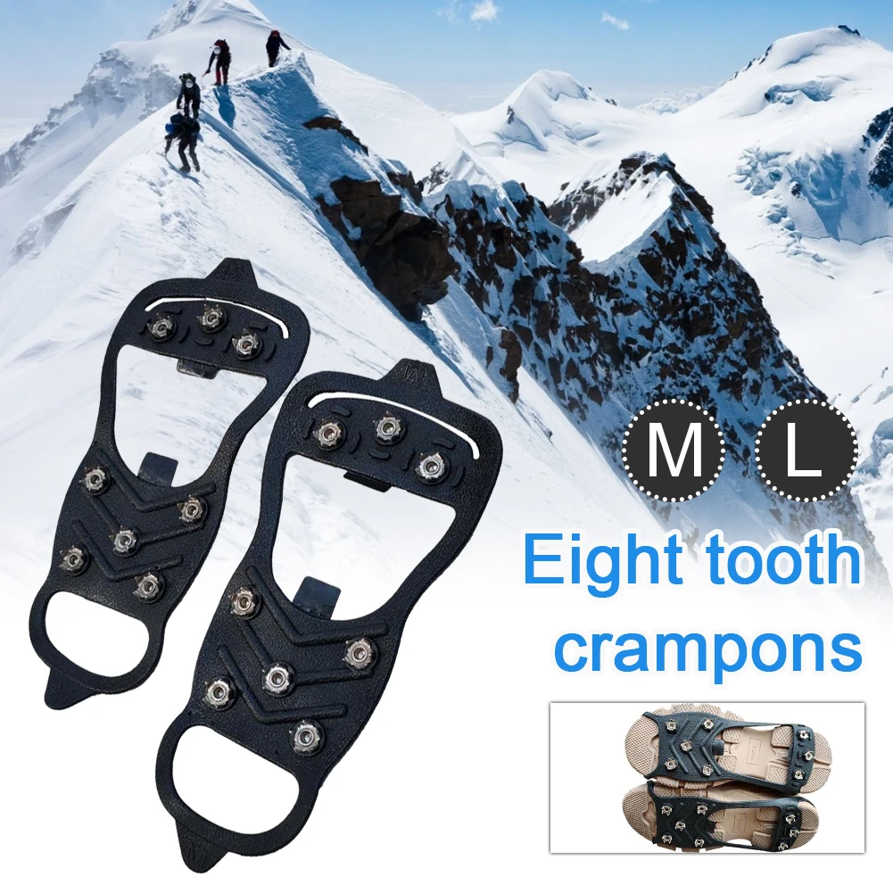 Mounchain Crampons de neige antidérapants chaussur... – Grandado