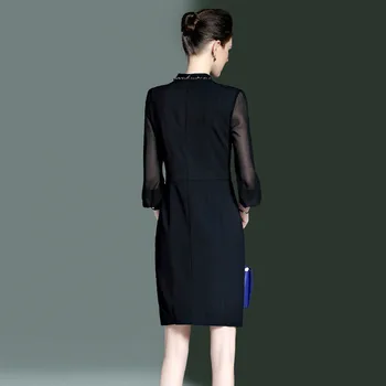 

Spring Autumn Dress for Women Vintage Office Dress 2020 Ladies Dresses Casual Elegant Dress Clothes Vestidos Robe Femme MY2324