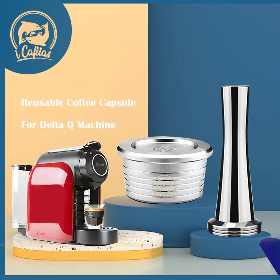 Capsula Caffè Riutilizzabile In Acciaio Inox Con Filtro: Compatibile Con Macchine Exquisite, Colore Giallo