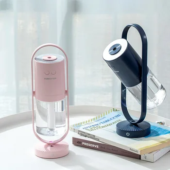 

Humidifier Mini USB Negative Ion Projection Purification Air Desktop Office Portable