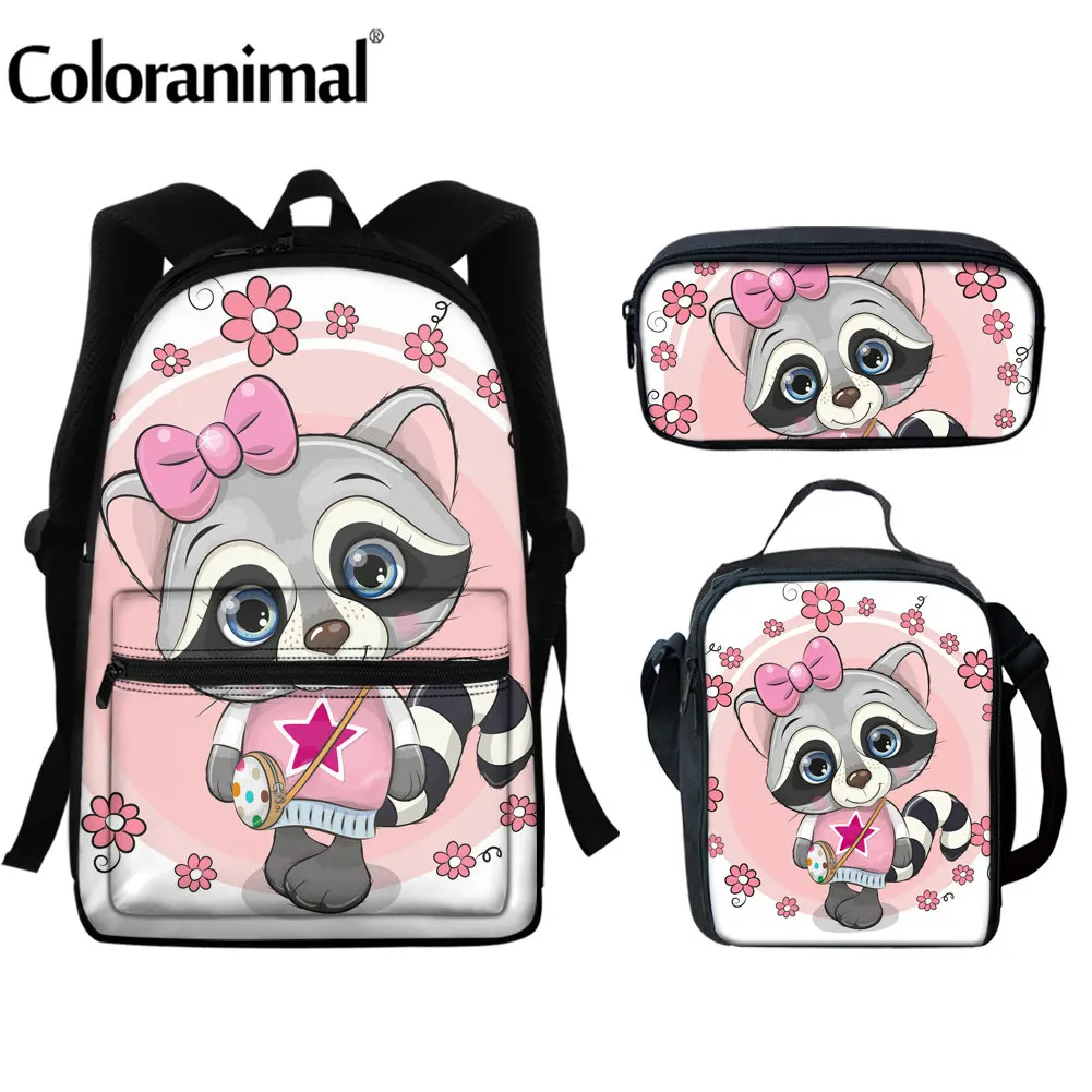 Популярные школьные ранцы Coloranimal рюкзак для мальчиков и девочек с 3D рисунком