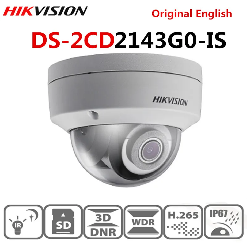  HikVISION Dome CCTV IP Camera Outdoor DS-2CD2143G0-IS 4MP IR Netwerk Security Night Versie Camera H - 4.00017E+12