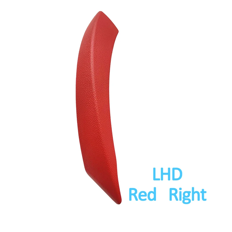 LHD RHD Luxury Interior Passenger Door Pull Handle Cover Trim Replacement For BMW Z4 E89 2009 - Цвет: LHD Right Red