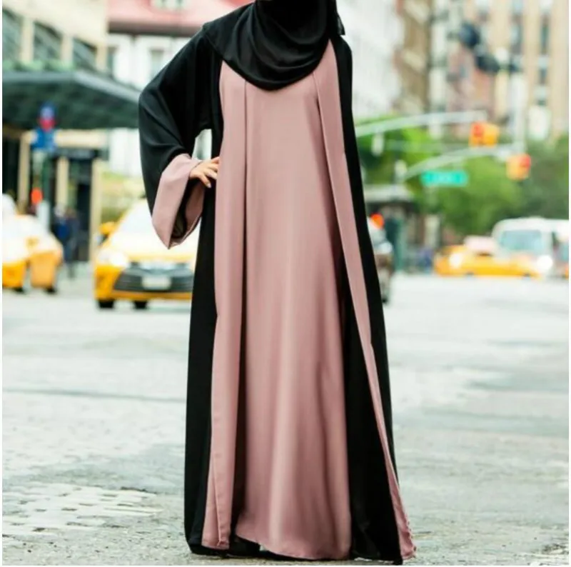 Новое платье в турецком стиле Vestidos Islamicos красивые мусульманские платья Саудовская Аравия кафтан арабский костюм женские исламские кардиганы