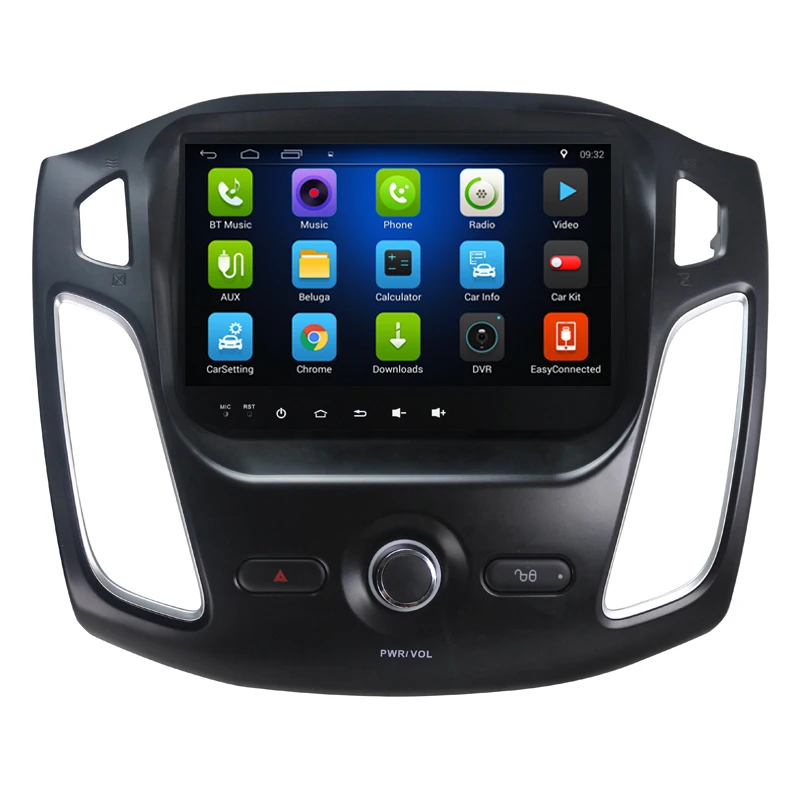 10 2 &quotAndroid 10! Автомобильный DVD ПК Мультимедийный плеер GPS Navi Стерео Радио Fit Ford Focus