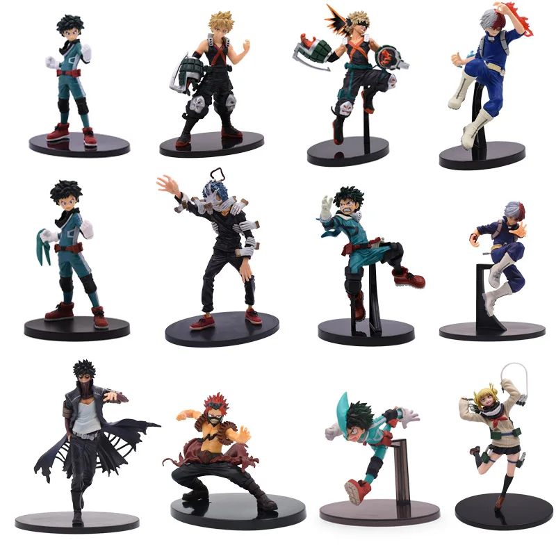 

My Hero Academia DXF Midoriya Izuku NO.3 Bakugou Katsuki BFC Todoroki Shouto Kirishima Eijiro PVC Action Figure Toy Gift