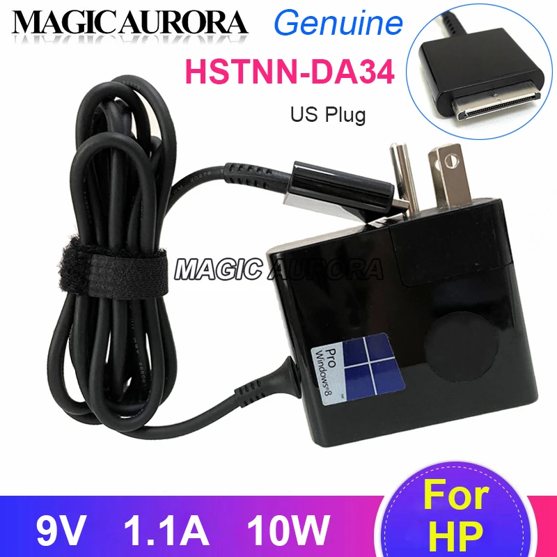 

9V 1.1A HSTNN-DA34 685735-003 686120-001 AC Adapter Charger For HP ELITEPAD 1000 G2 900 Z2760 PCNB Z3795 H9X29EA N2S50UA N3D04UC