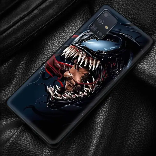 Phone Case For Samsung Galaxy A22 A51 A12 A71 A52 A72 A11 A41 A31 4G A32 A51 5G Soft Fundas Marvel Super Hero Venom B09