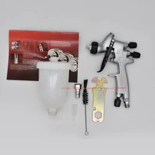 Mini pistolet de pulvérisation manuel par gravité, tasse de 1.2mm 250cc, pistolet de pulvérisation professionnel pour les réparations