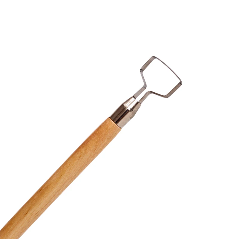 1 шт. деревянная ручка гончарная керамика DIY Инструменты деревянная ручка воск Керамика Глина скульптура Инструмент для резьбы DIY ремесло