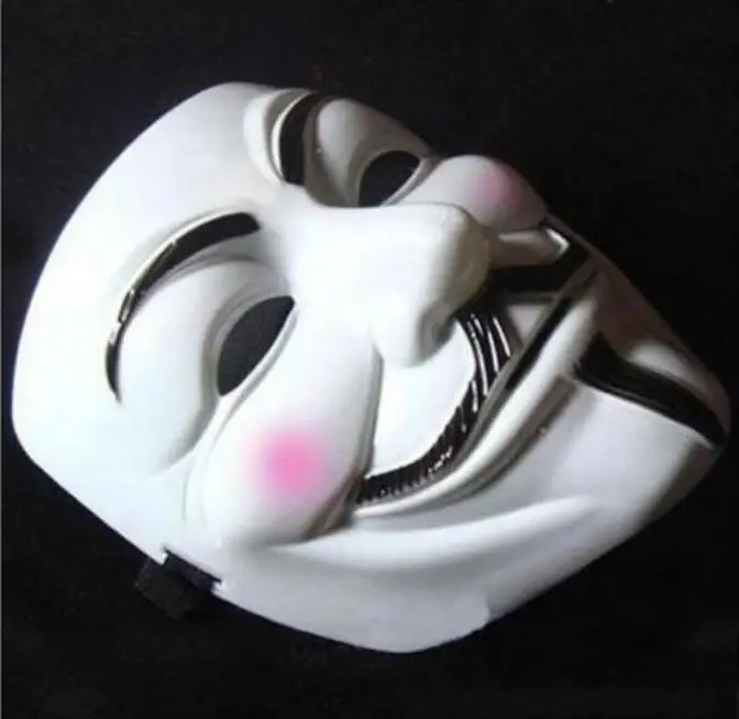 Статуя медная 5 шт. Распродажа V для Vendetta Маска Guy Fawkes аноним Хэллоуин маски