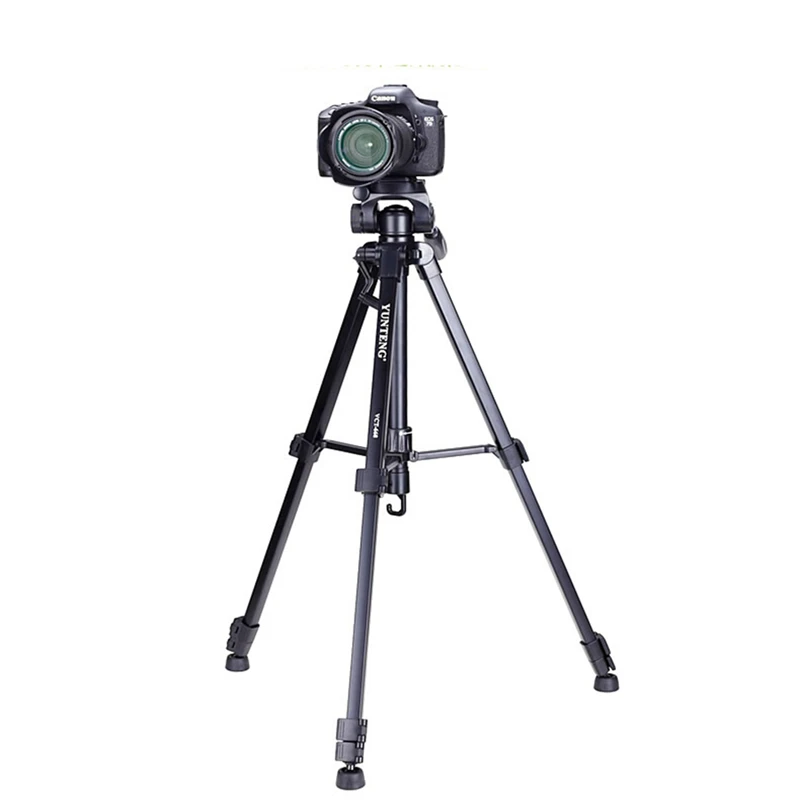 YUNTENG VCT-668 668 Профессиональный алюминиевый штатив аксессуары для камеры подставка панорамная головка для Canon Nikon SLR камера