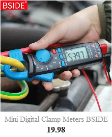 BSIDE Digital Multimeter 8000 High precision True RMS Auto Range Ammeter Voltmeter Smart Capacitor Temperature NCV Ohm Hz Tester