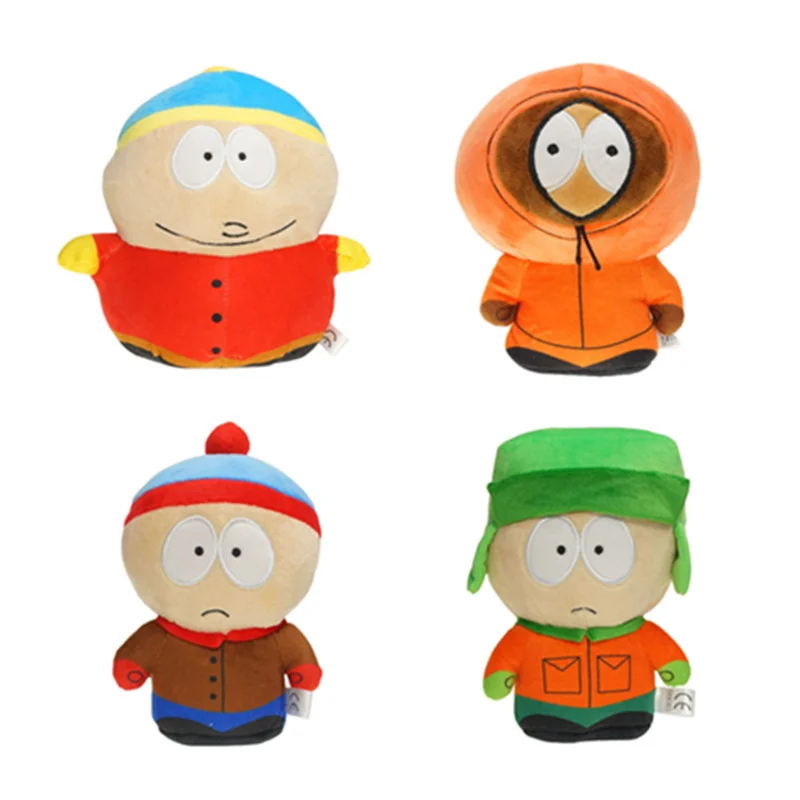 

2020 New Cartoon Game-Doll The South Parks Plush Toy Stan Kyle Kenny Cartman Stuffed Plush Doll Children Kid Birthday Gift