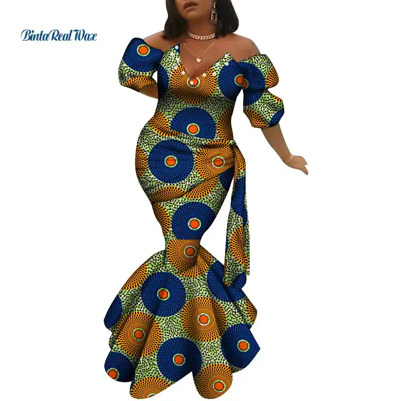 vestidos africanos longos