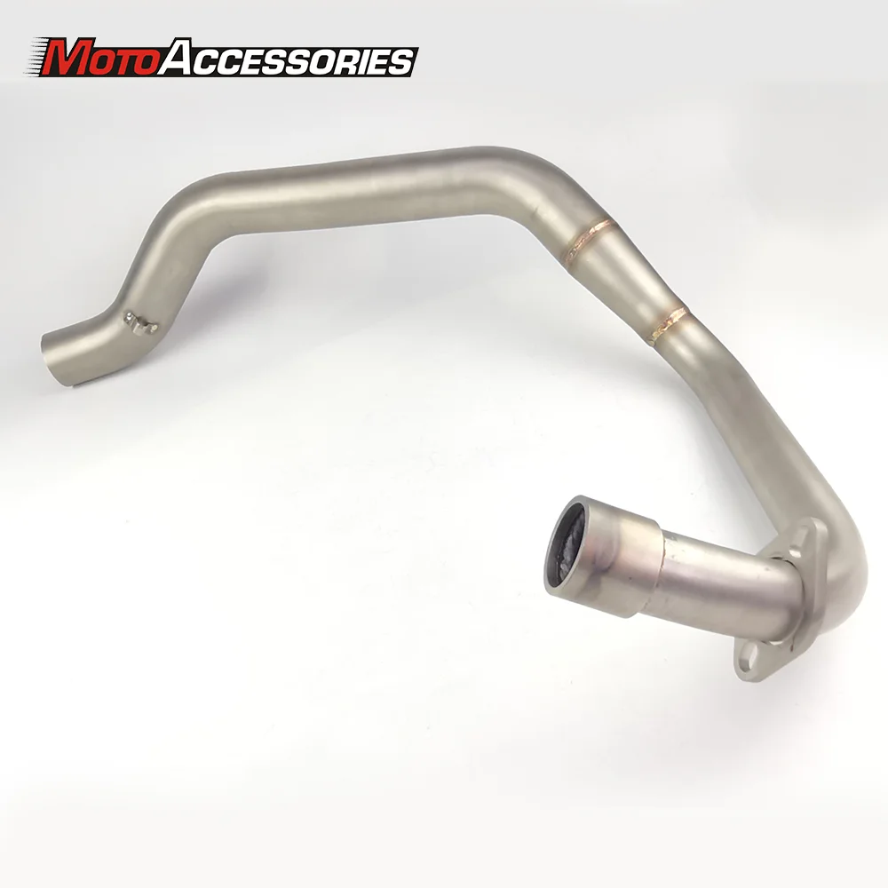 

For SUZUKI GIXXER125 2015 Motorcycle Exhaust Middle Pipe Link Pipe Slip On Section Muffler For SUZUKI GIXXER125 2015