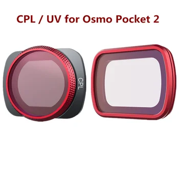 

PGYTECH Osmo Pocket 2 Lens Filter Set UV CPL for DJI Osmo Pocket / Pocket 2
