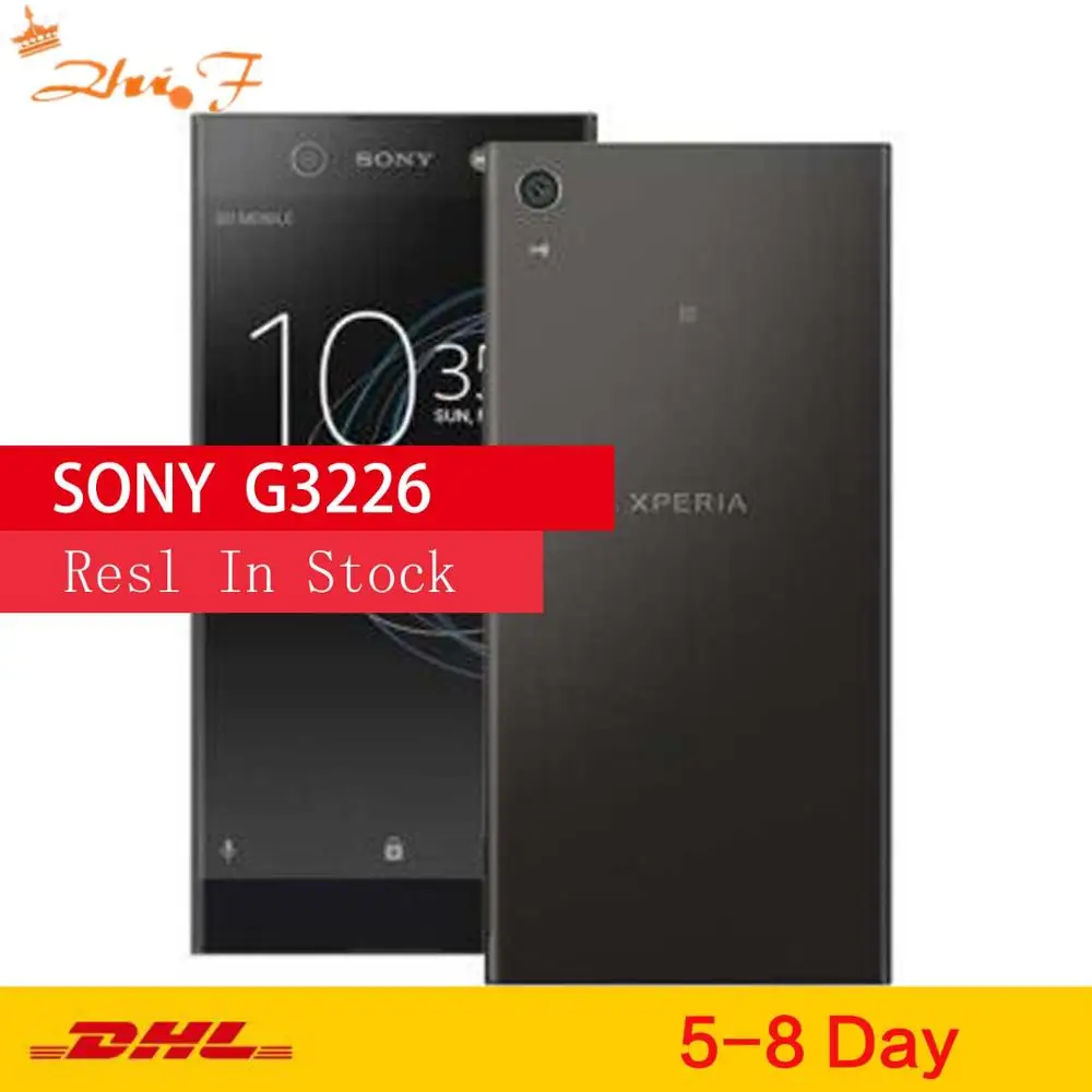 Оригинальный разблокированный Sony Xperia XA1 Ultra Dual G3226 GSM две Sim карты 4G LTE Android
