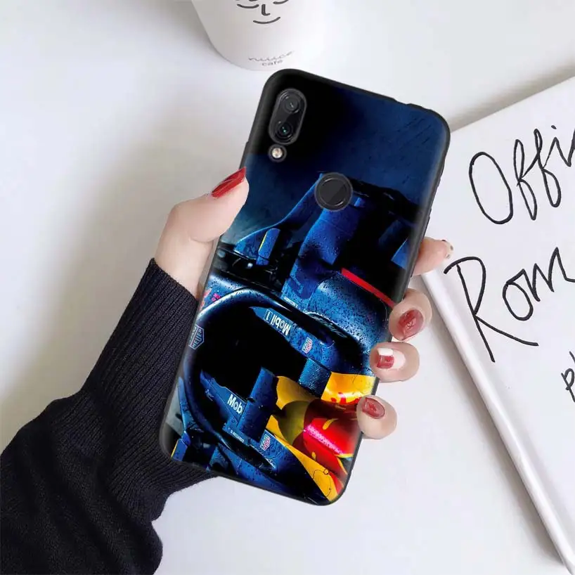 for Formula 1 Case for Xiaomi Redmi Note 7 8 K20 7S 7A 6 6A Pro 5