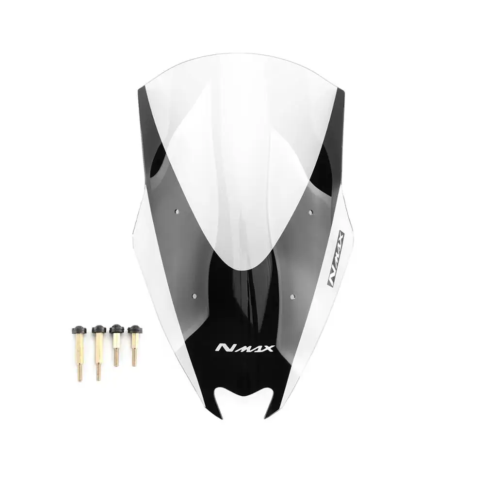 Artudatech мото лобовое стекло ветровое стекло ветровой дефлектор протектор для Yamaha NMAX155- модифицированное лобовое стекло мотоциклетные запчасти - Цвет: Clear