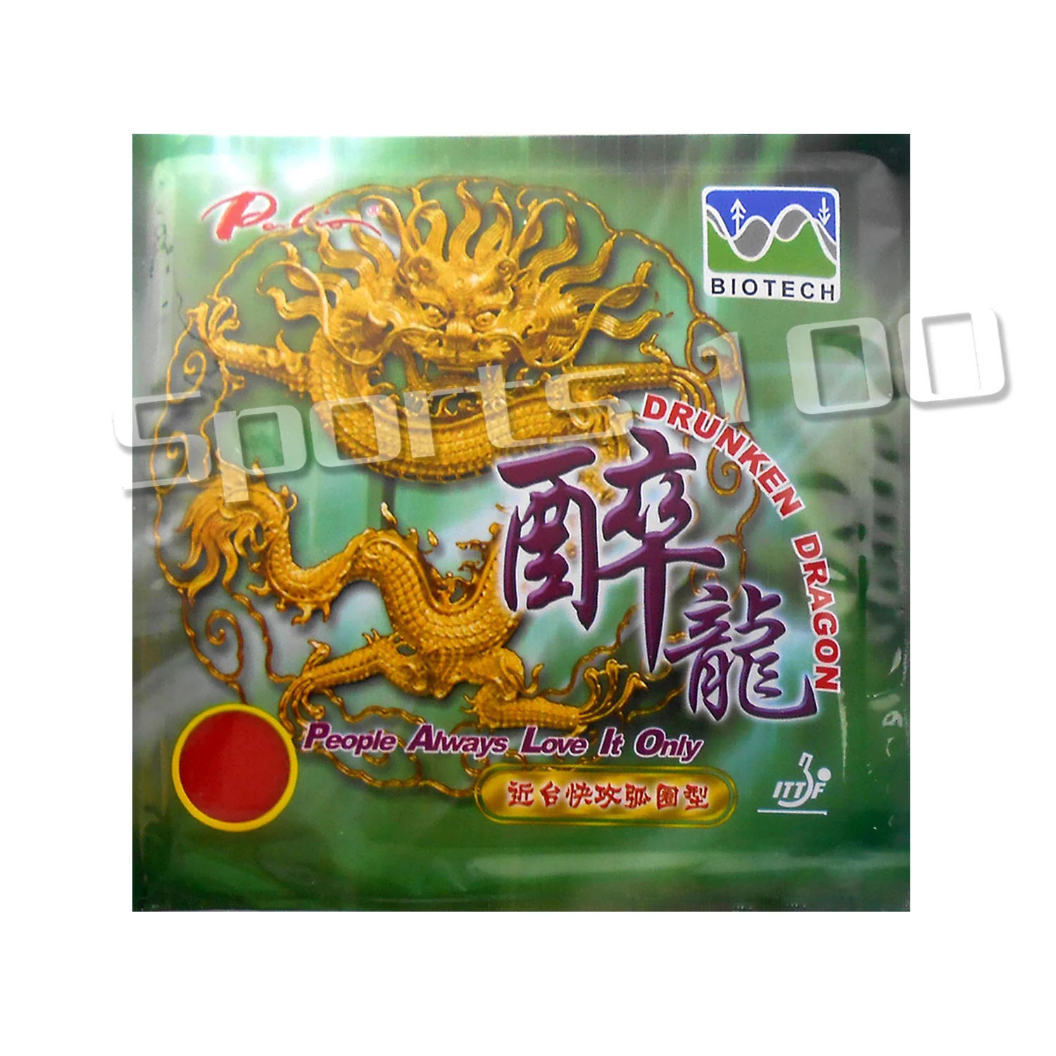 Palio Drunken Dragon Pips-в настольном теннисе пинг понг резиновый с губкой H40-42 2,2 мм