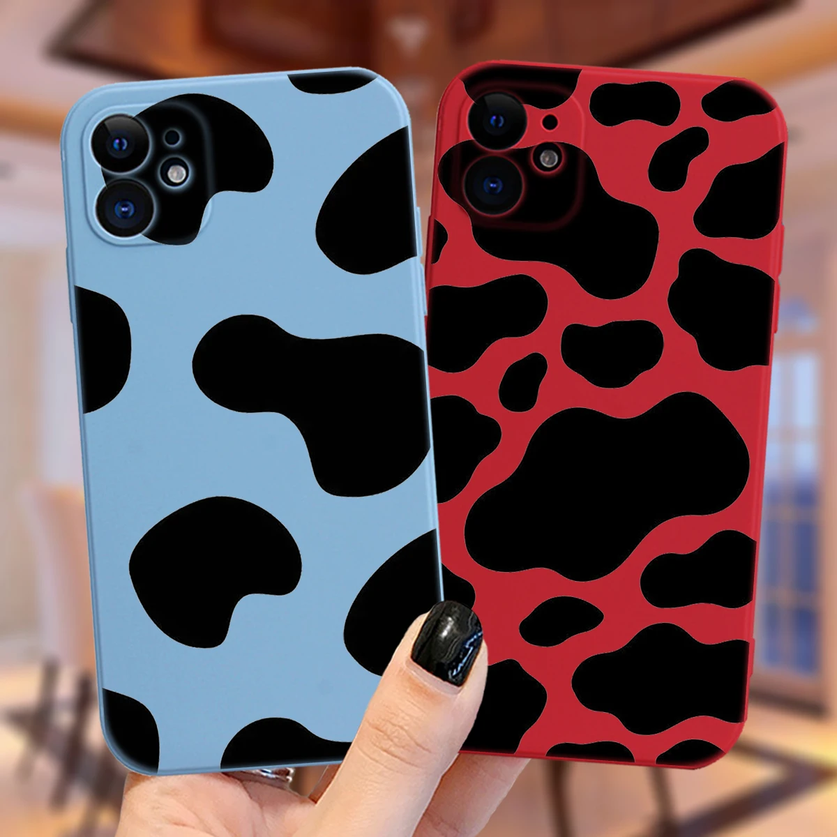 Модный Роскошный Белый Черный силиконовый чехол для iPhone 11 12 Pro XS MAX XR 7 8 Plus 12Mini