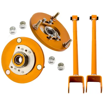 

2x Adjustable Rear Camber Control Arms + Front Camber Plate For BMW 3 Series E46 316, 318, 320, 323, 325, 330, M3 1998-2005