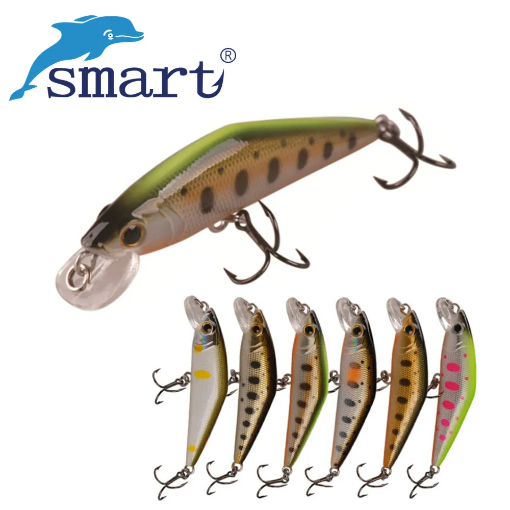 Hard Lures Minnow Trout Fishing, Smart Minnow Fishing Wobbler