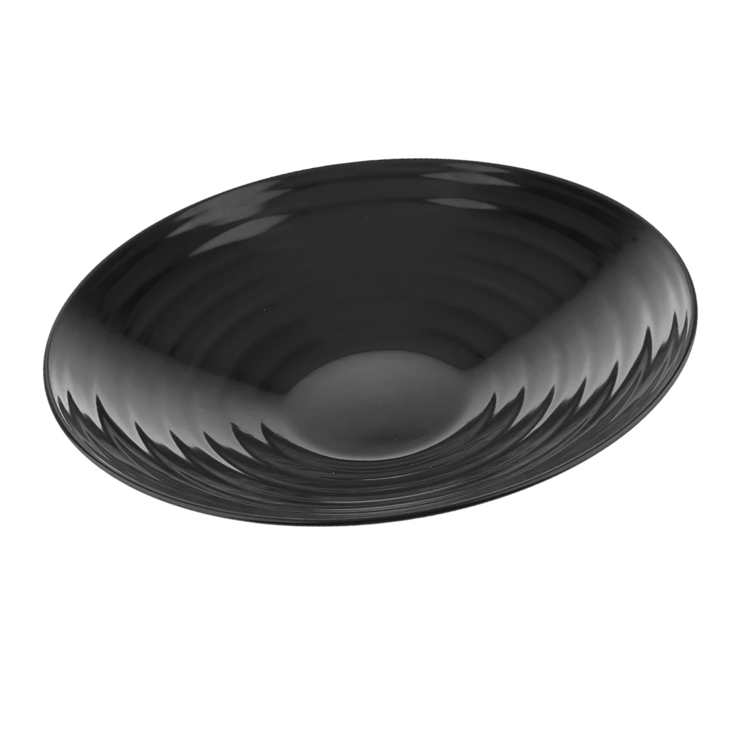 Round Black Большая японская икебана Suiban ваза цветочный горшок бонсай поднос держатель для цветов для домашнего офиса Настольный Декор - Цвет: Round Black