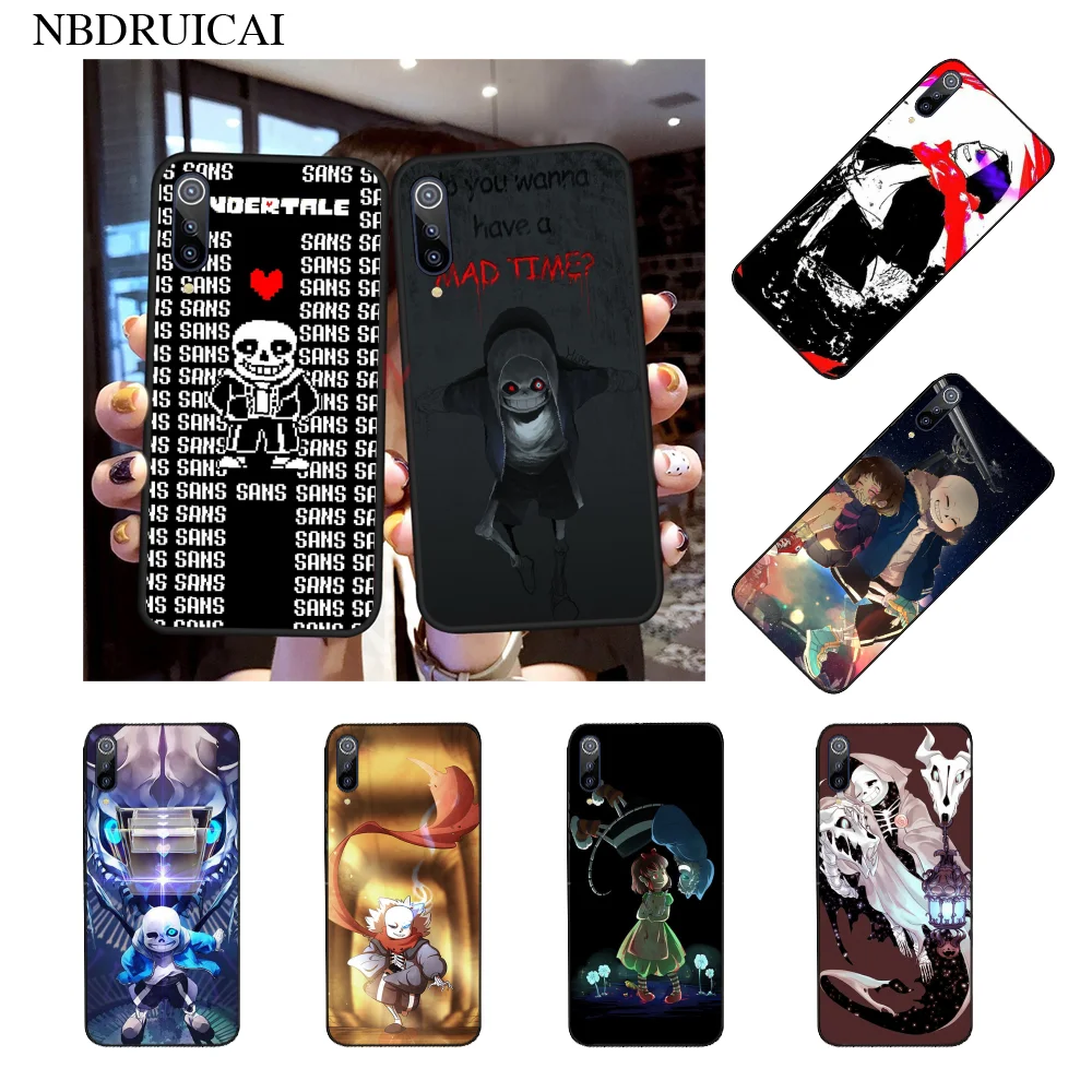 NBDRUICAI Undertale Sans Bling Cute Phone Case for Xiaomi Mi9 9SE 8SE Pocophone F1 Mi8 Lite | Мобильные телефоны и