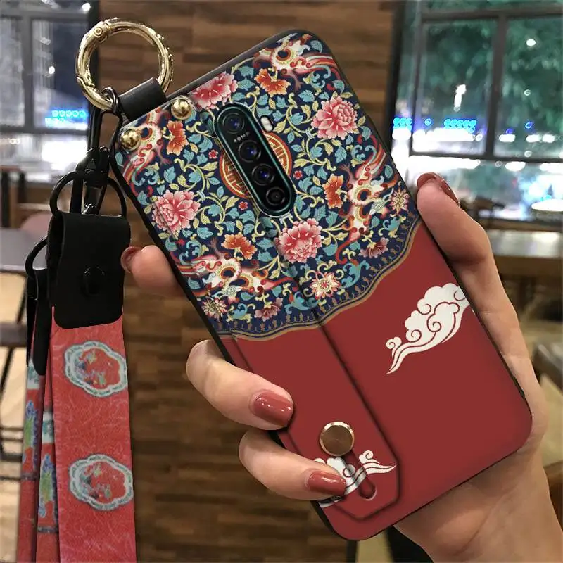 Чехол для телефона в китайском стиле OPPO Reno ACE-Realme X2 pro задняя крышка модный дизайн
