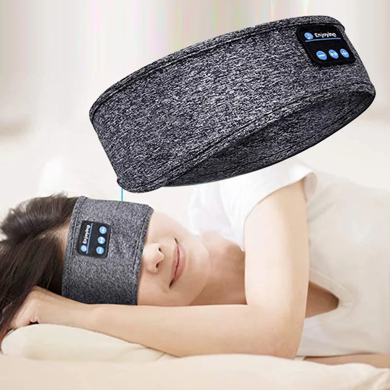 Беспроводные наушники с поддержкой Bluetooth для сна маска глаз спортивная мягкая