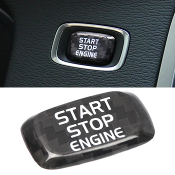

Car Engine Start Stop Push Switch Button Cover Trim Sticker for Volvo V40 2013 - 2019 accessories