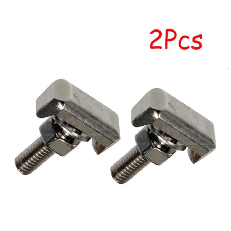 New 19116852 Battery Terminal T-Bolt Tensioning Clamp Securing For BMW MINI AUDI VW FORD Auto Car Accessories | Автомобили и