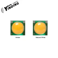 10 шт. YINDING Q3W35-S38 2 Вт высокой мощности led 2000-3000K Янтарный/теплый белый свет фонарик источник света внутреннее освещение фитиль