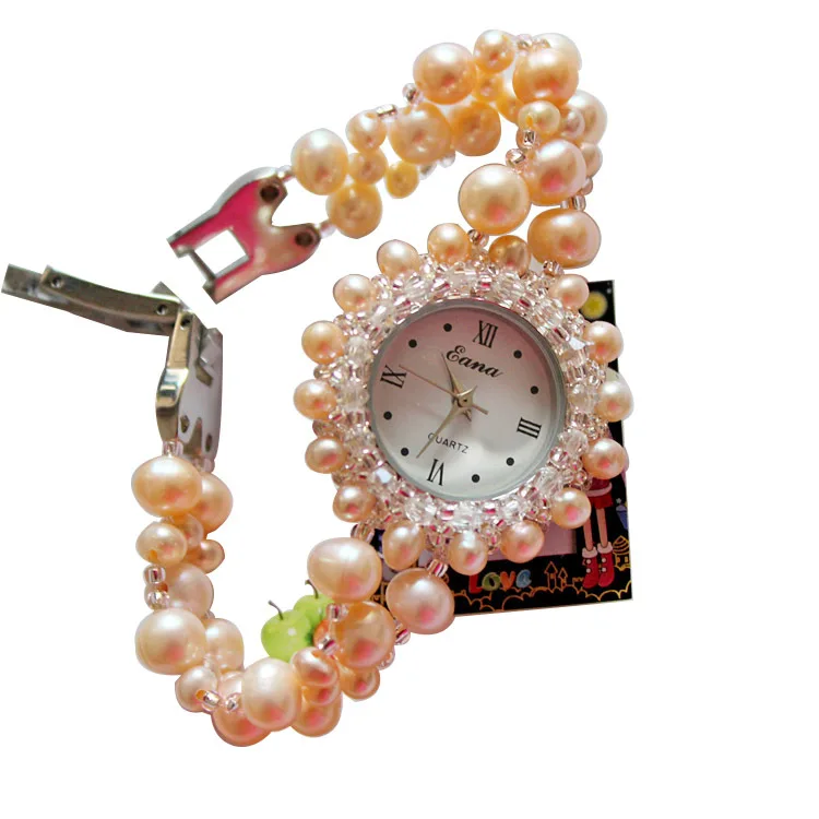 

Korean-style Pearl Bracelets Ladies' Watch Jewelry Watch. Quartz Watch. Cool Fashion Accessories