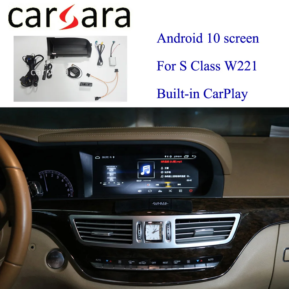 Merce des W221 Android Авторадио bluetooth 4G RAM для Ben z S класс S280 S320 S350 S400 S5 AMG 2005