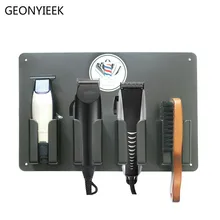 Acessório da barbearia elétrica suporte do cortador de cabelo estação barbeiro aparador de cabelo shaver titular resistir calor máquina de corte de cabelo suporte(China)