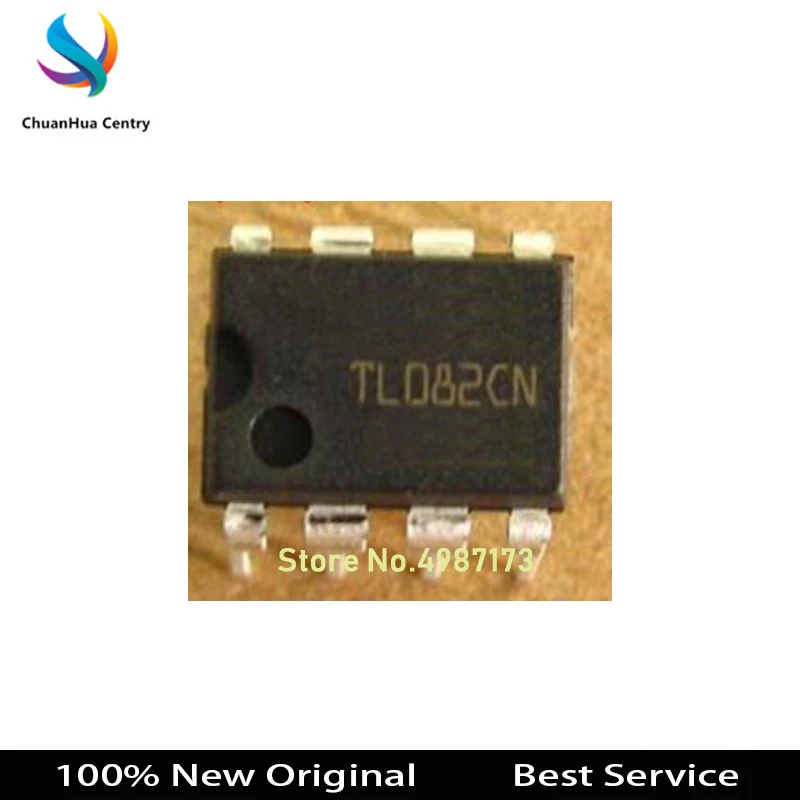 

10 шт./лот TL082CN DIP8 100% новая Оригинальная фотография