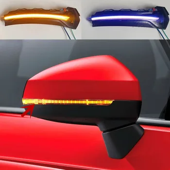 

Dynamic Flowing LED Turn Signal Light Repeater Light Mirror Indicator for Audi A3 8V S3 RS3 S line 2013 2014 2015 2016 2017