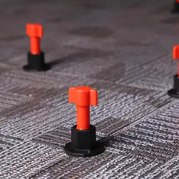 

30/36pcs Reusable Wall Tile Alignment Locator Spacers Tile Leveling System Level Wedges Masonry Tools with Wrench